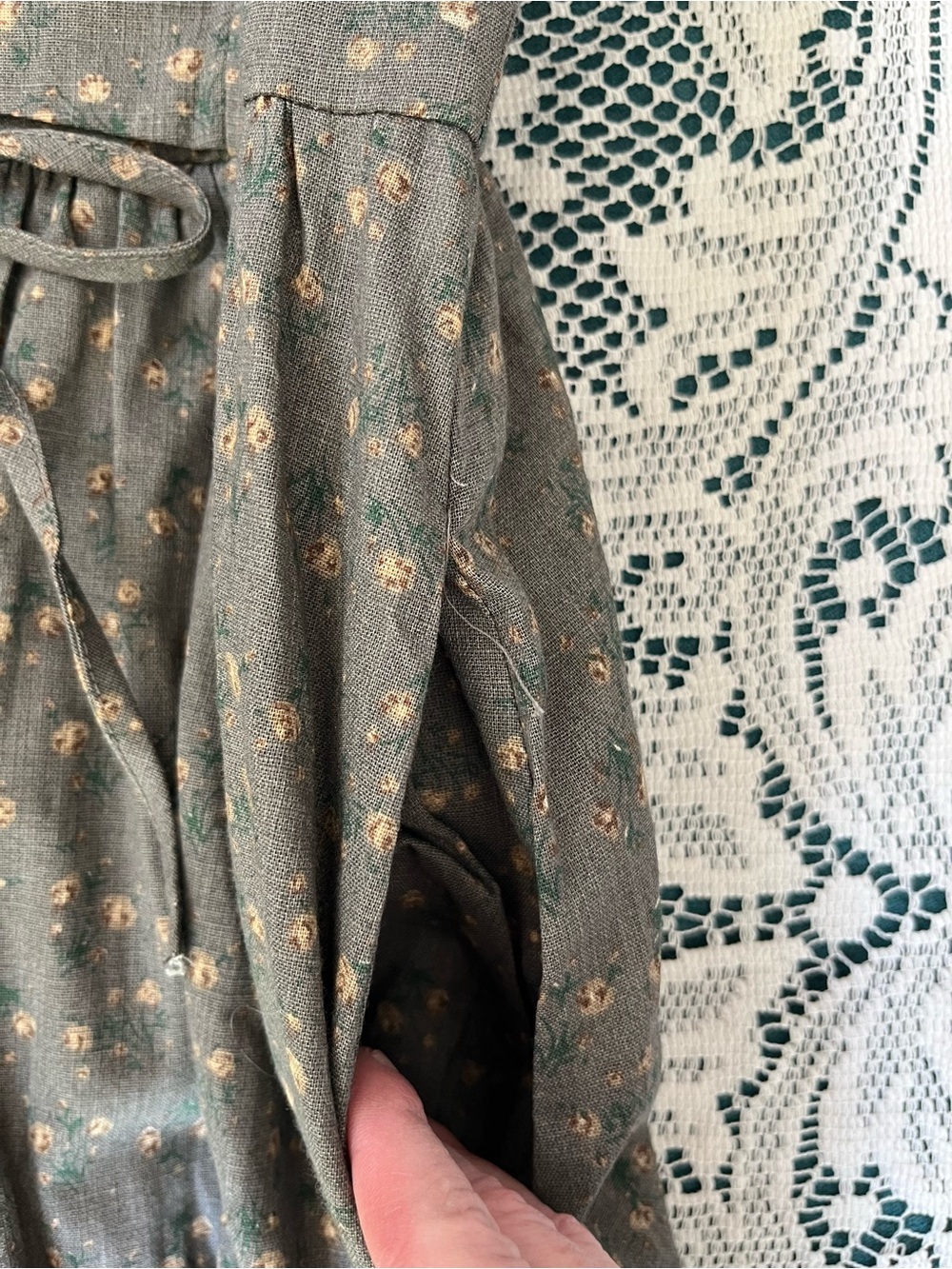 Storia Dahl Clothing Anya Dress Small, Floral, Cottage Core Dress - Picture 7 of 10